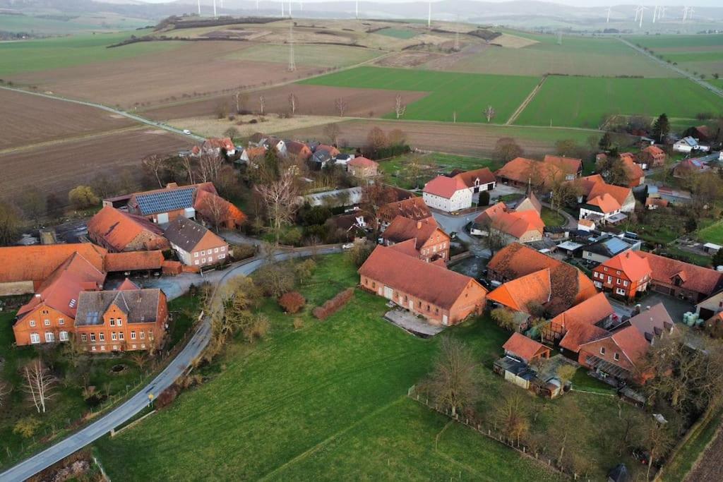 Idyllische Ferienwohnung Auf Altem Bauernhof Mit Wallbox Emmerthal Luaran gambar
